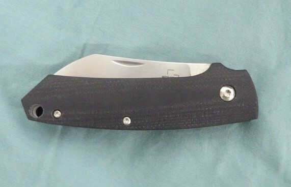 Boker Plus 01BO314 Cox Pro Jens Anso G10 D2 Sheepsfoot Pocket Knife Frame Lock