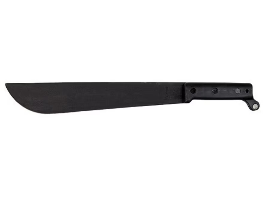 Ontario CT1 Cutlass Machete 12″ 1095 Black Carbon Steel Polymer Handle Black
