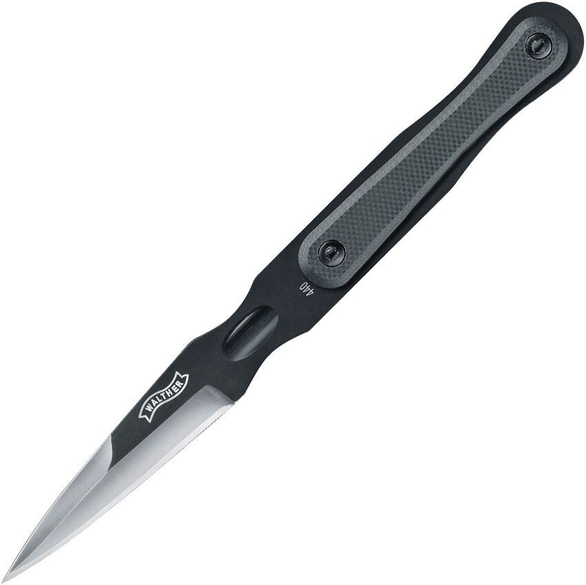 WALTHER 50751 Micro Defense full tang fixed blade knife 5 7/8″ overall NEW