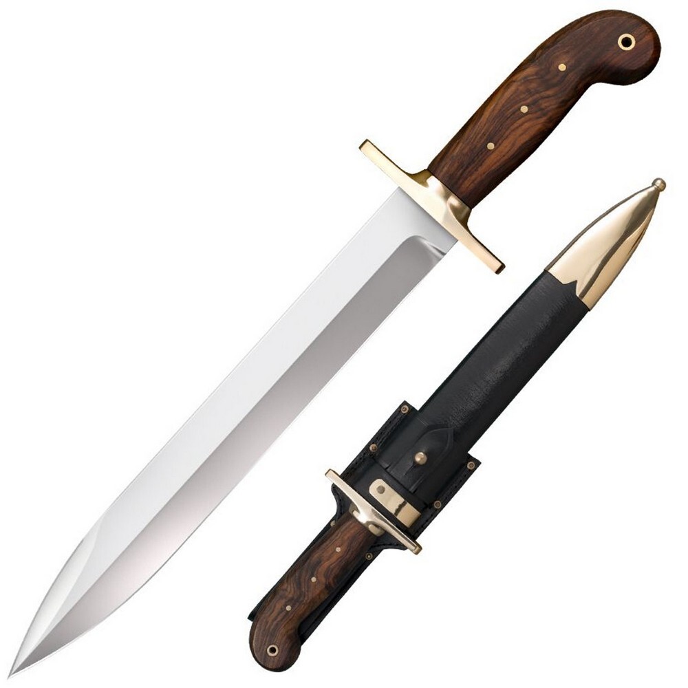 Cold Steel 1849 Riflemans Steel Fixed Blade Knife Rosewood Handle – 88GRB