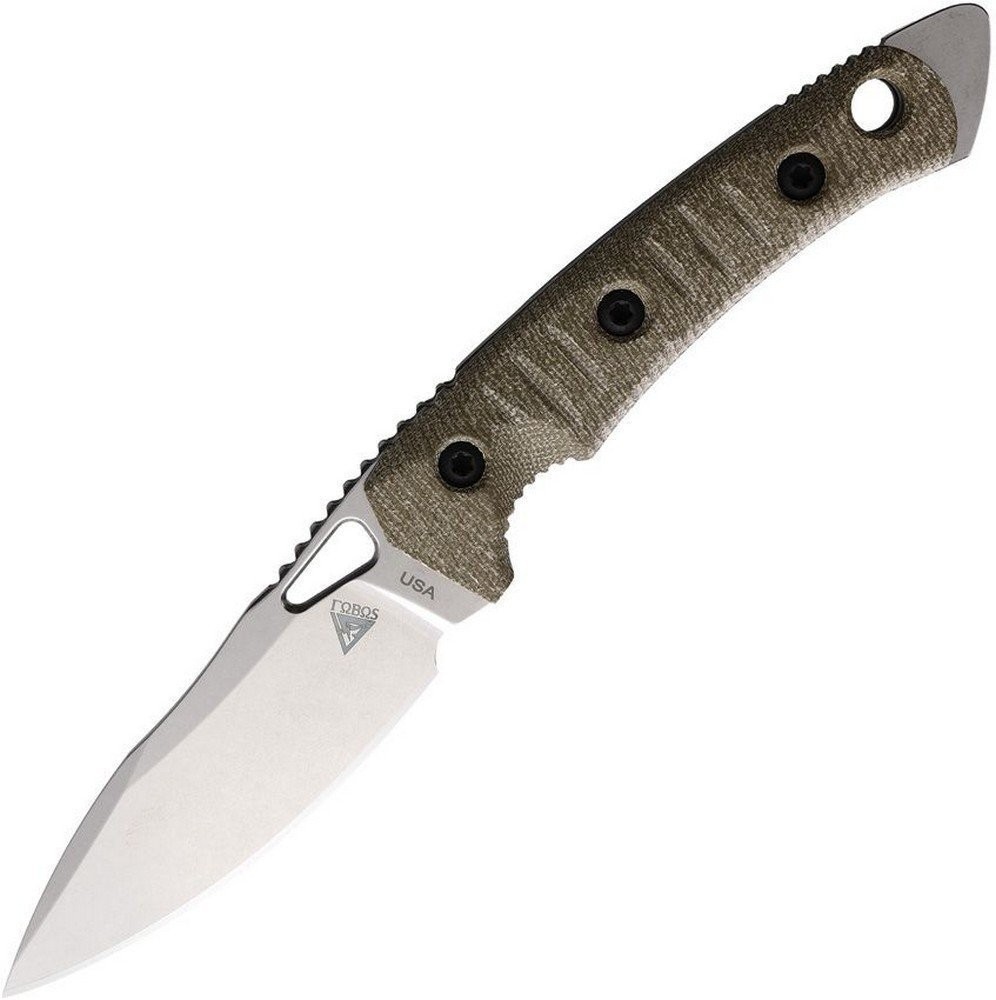 Fobos Knives Cacula Fixed Knife CPM S35VN Steel Blade Micarta Handle – FOB055