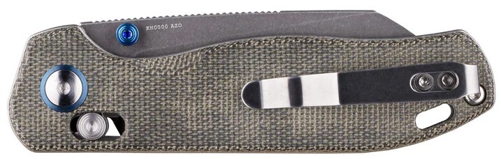 Olight OKNIFE Rubato 2 Folding Knife, Micarta Handle, 2.93″ Sheepsfoot Blade