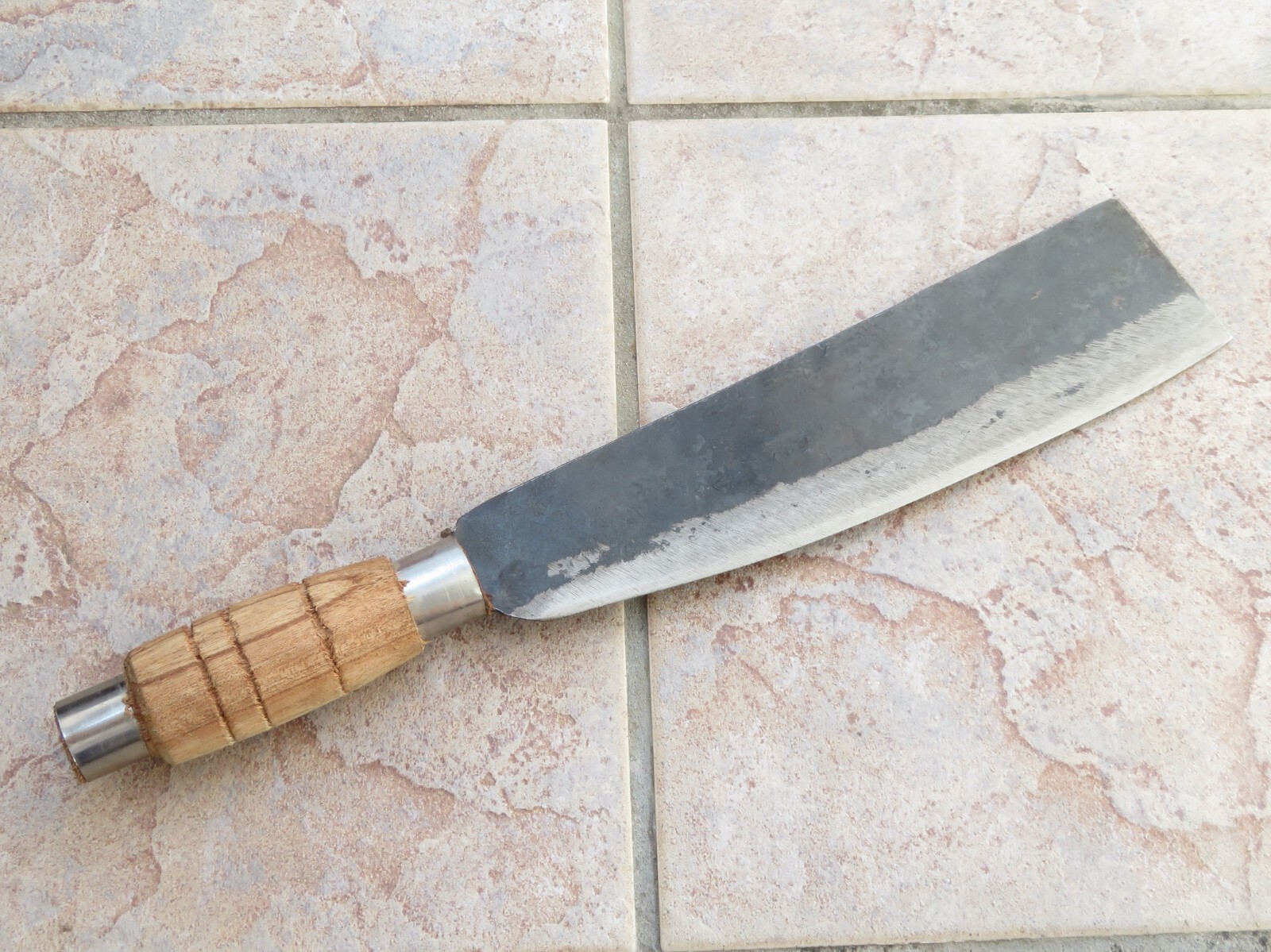Crude – 10 Inch Carbon Steel Cleaver Machete , 1lb