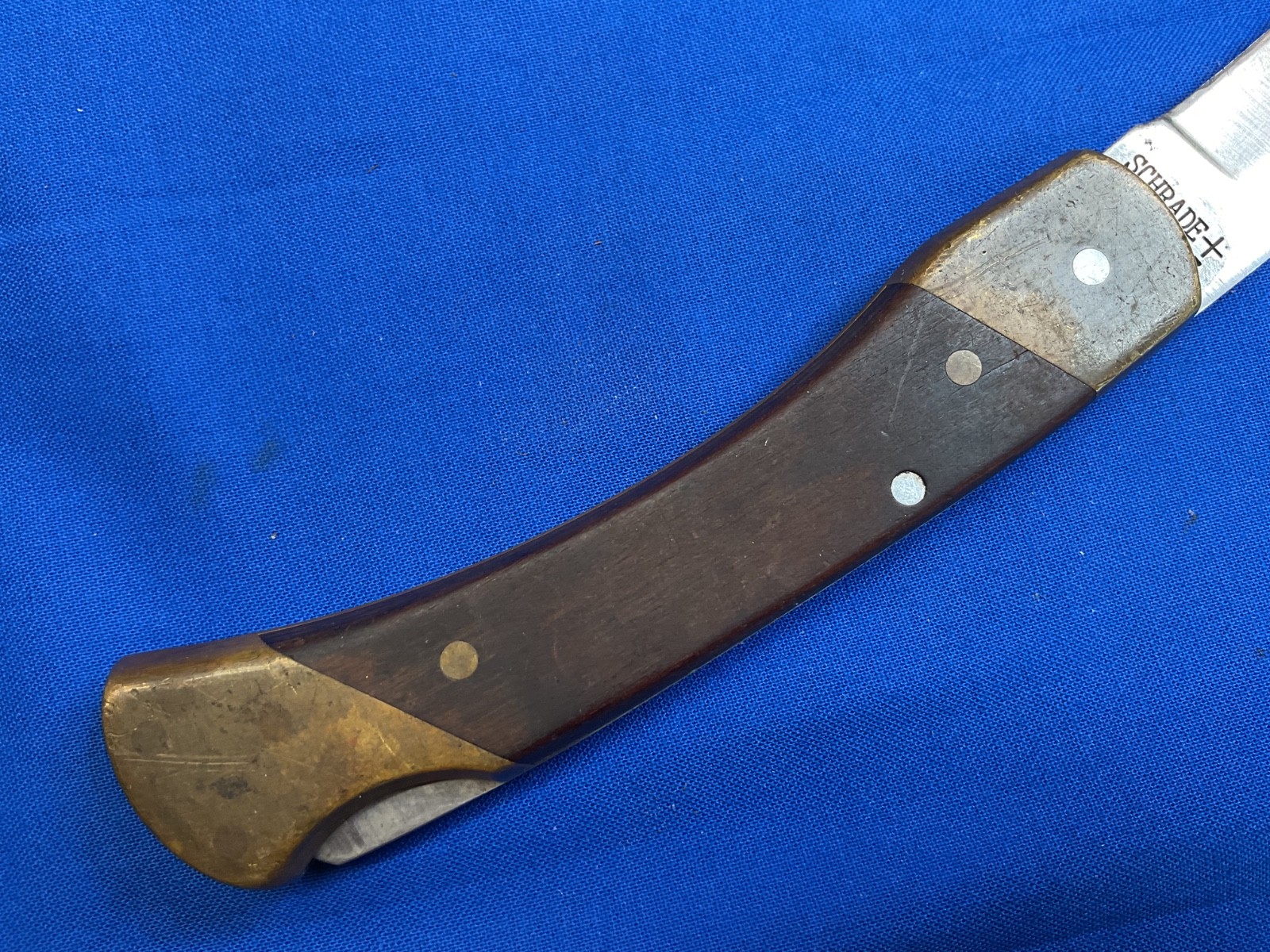 Schrade Old Timer Bear Paw LB7 Folding Pocket Knife USA