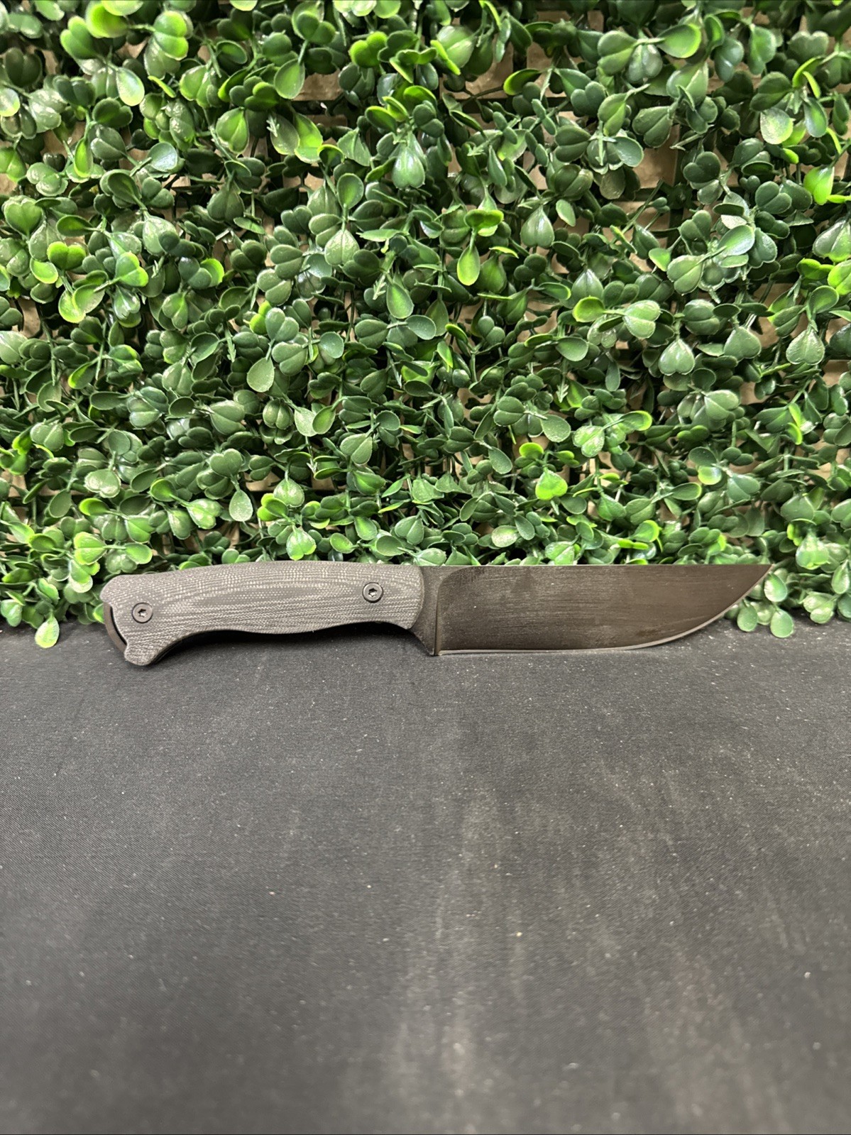 MTN Bonded Omega Skinner 4.9″ D2 Steel Fixed Blade Full Tang Knife w/ G10 Handle