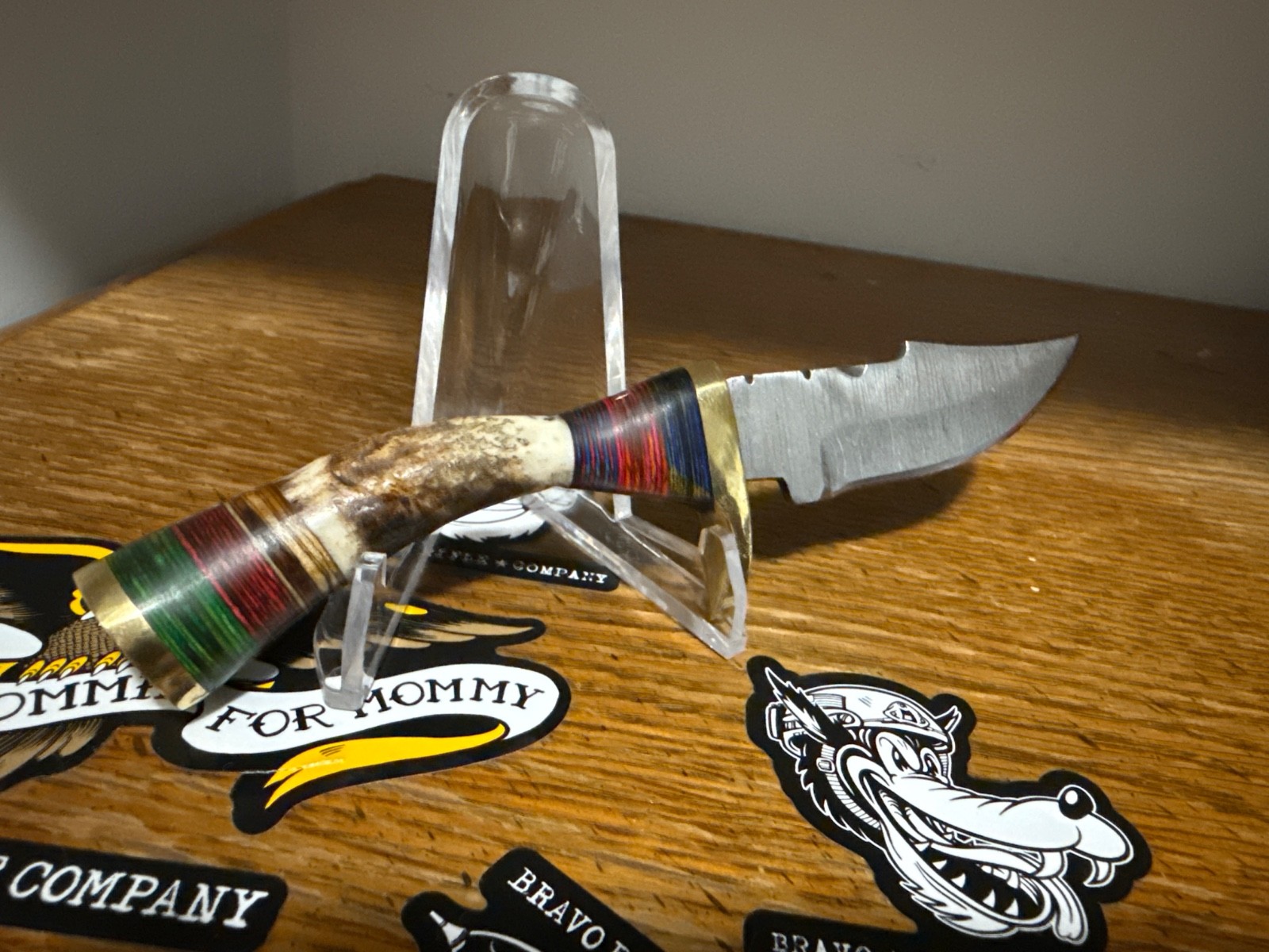 Damascus Steel Skinner Knife (6inch)