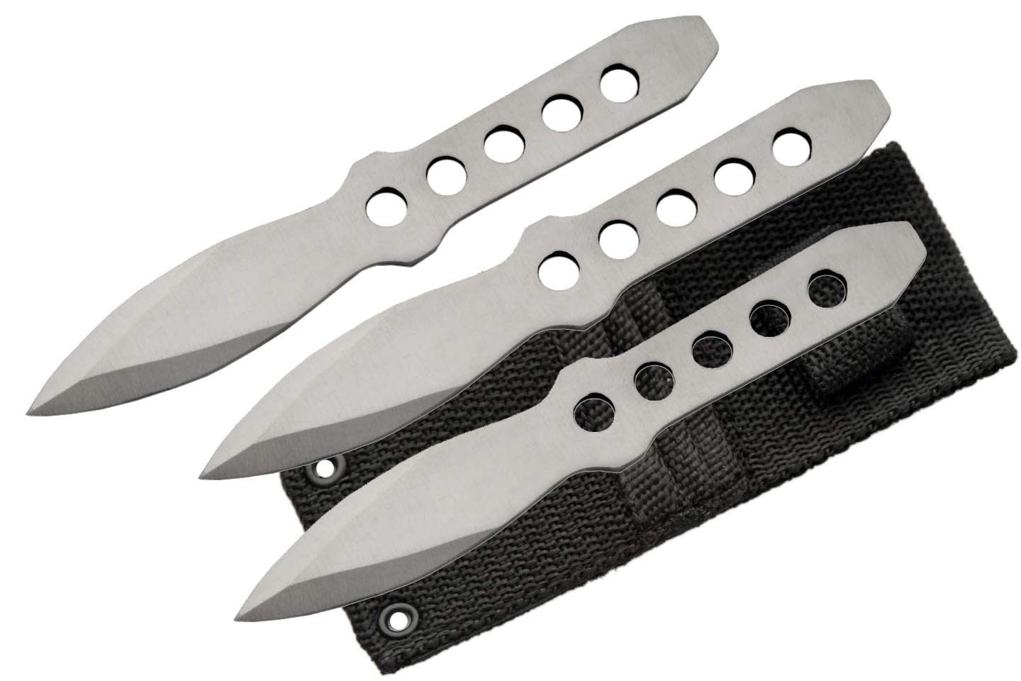 SZCO supplies Set of 3 Stainless Steel Throwing Knives with
