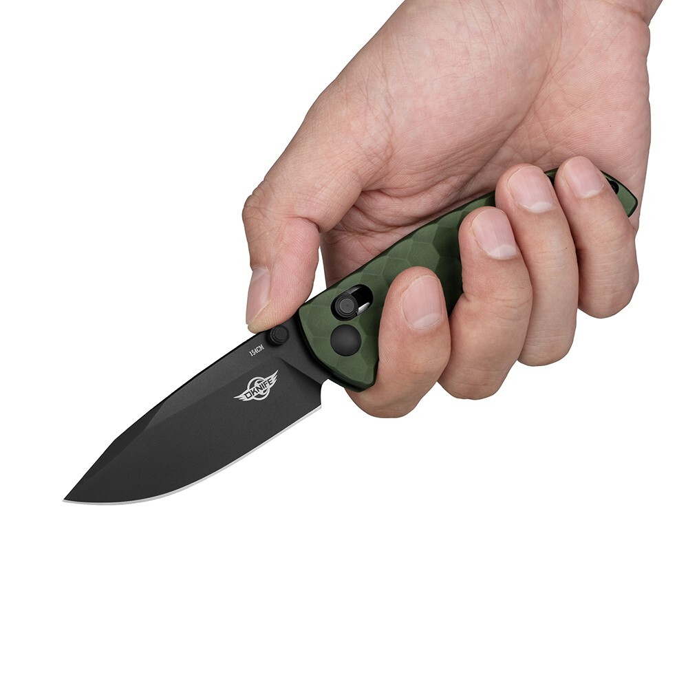 Olight Rubato 3 EDC Pocket Folding Knife, 154CM SS Blade, OD Green Handle