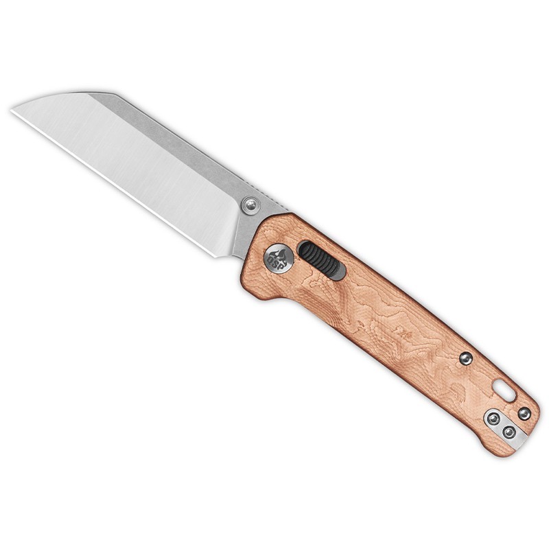 QSP Penguin Glyde Lock 3.06″ 14C28N Stainless Steel Folding Knife FRN/G10 Handle