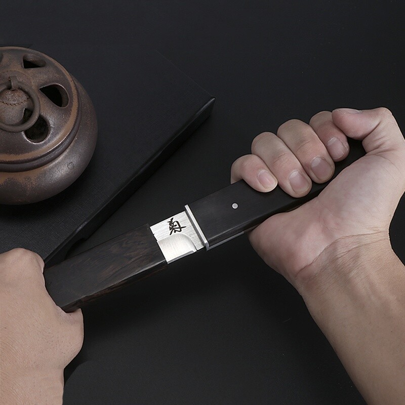 Hunting Knife Tactical Japanese Short Sword Katana Army D2 Steel Blade Sharp US