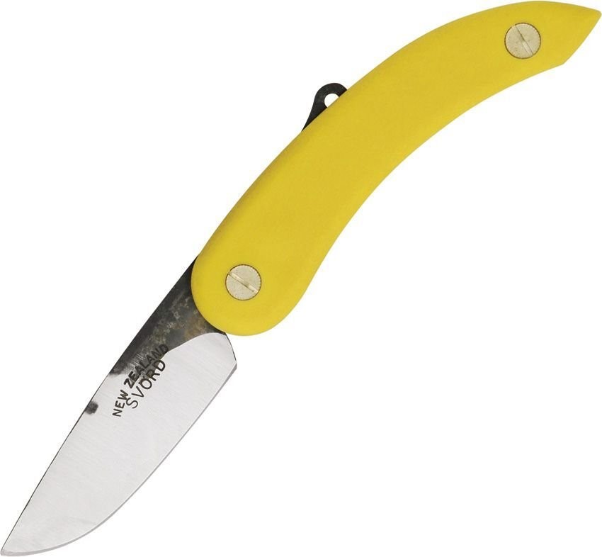 Svord Yellow Peasant Extended Tang High Carbon 136 Folding Pocket Knife – PKPPY