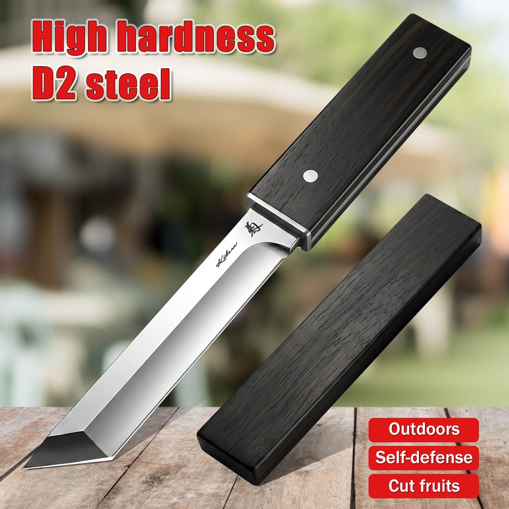 Samurai Ninja Japanese Katana Sharp Sword Full Tang Carbon Steel Blade Knife US