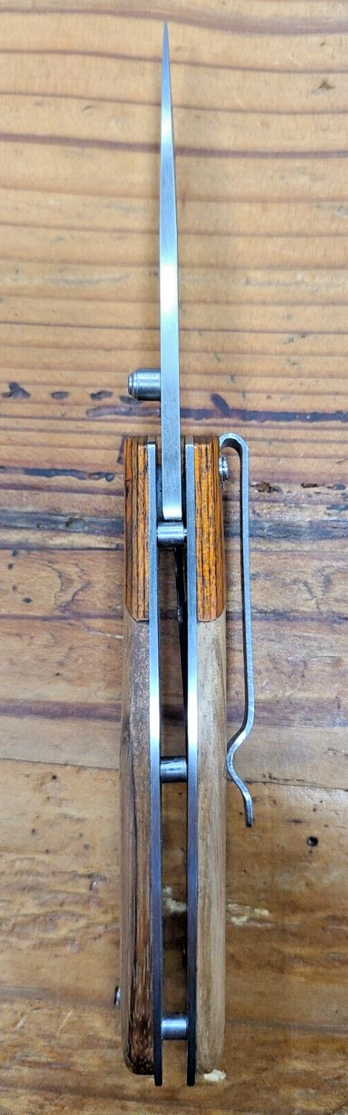 Elk Ridge Two Tone Pakkawood Gentleman’s Pocket Knife ER-301 Veteran Owned