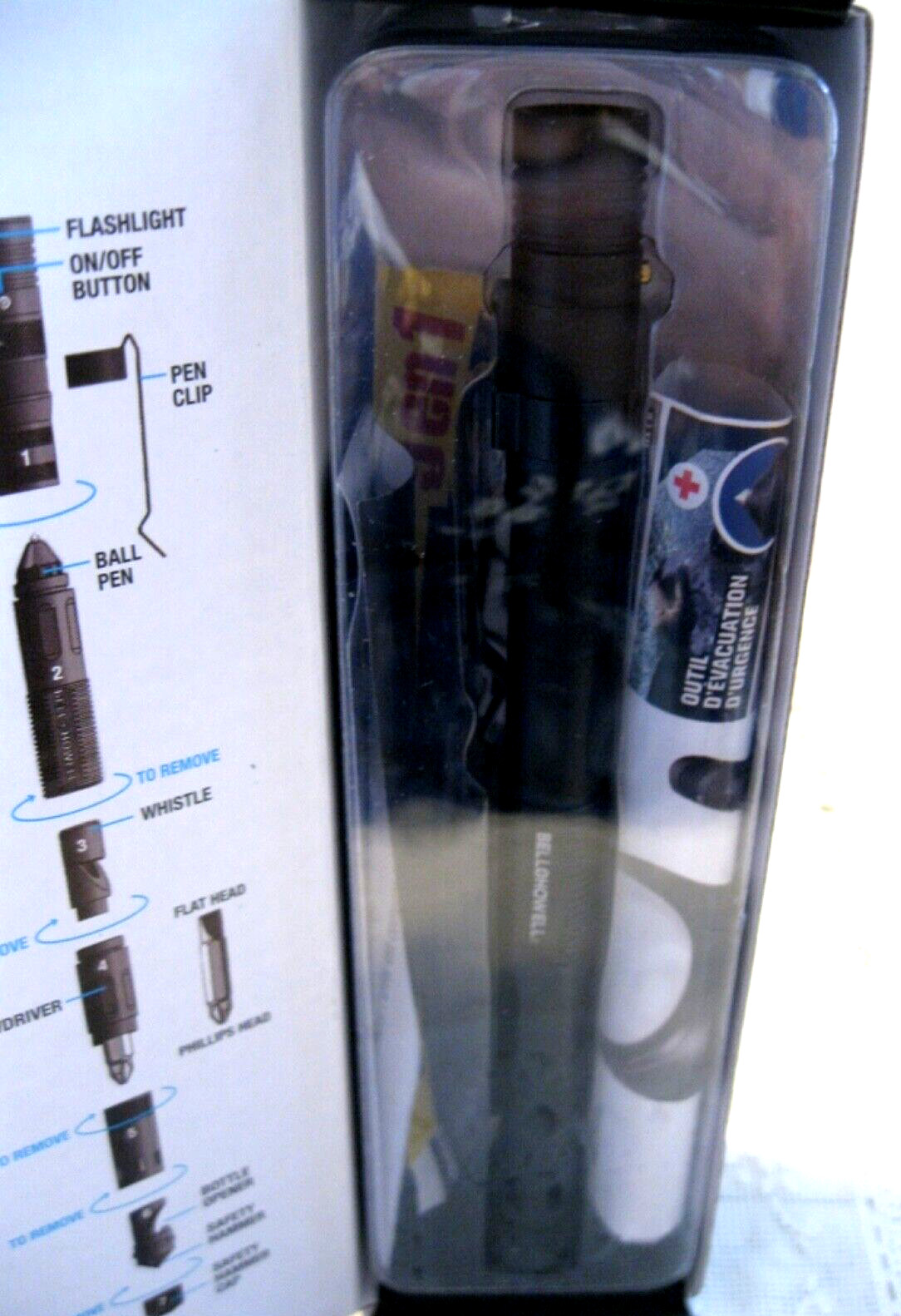 Tac Pen Deluxe – Tactical Pen / Black | New In Box