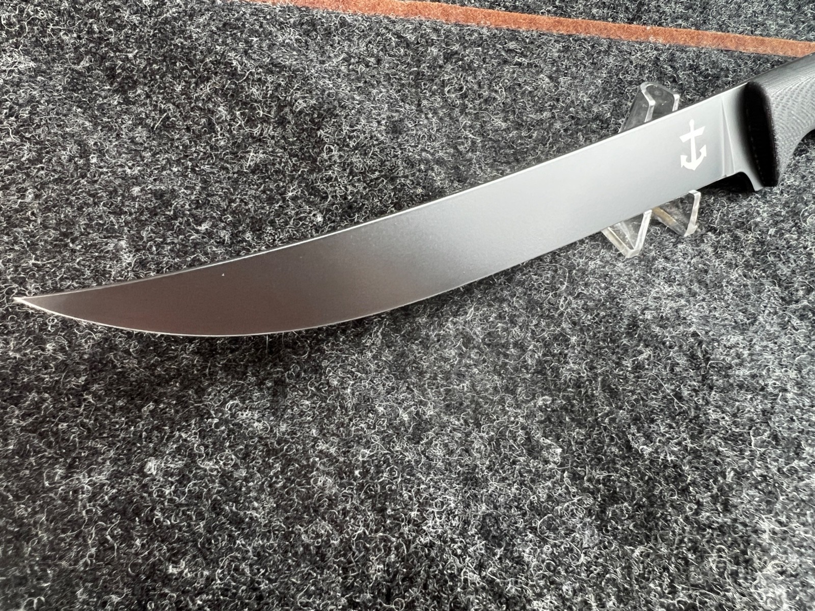 Leucadia Hamachi 8″ Filet, Blacked out, G-10 154CM 61 HRC (Cerakote disclosure)