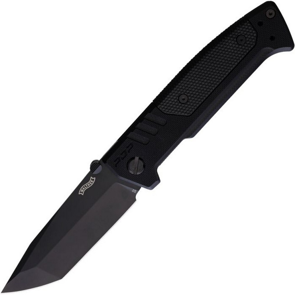 Walther PDP Linerlock Folding Knife D2 tool steel Blade G10 Handle – 5.0881-US