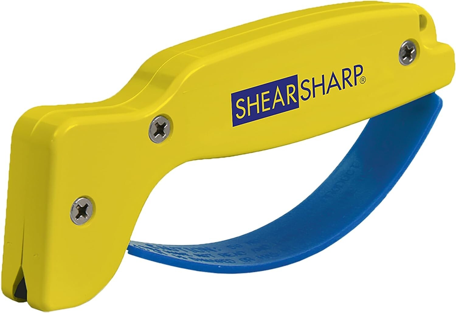Accusharp Shearsharp Scissor Sharpener Yellow Handle Uses No Oils Or Stones