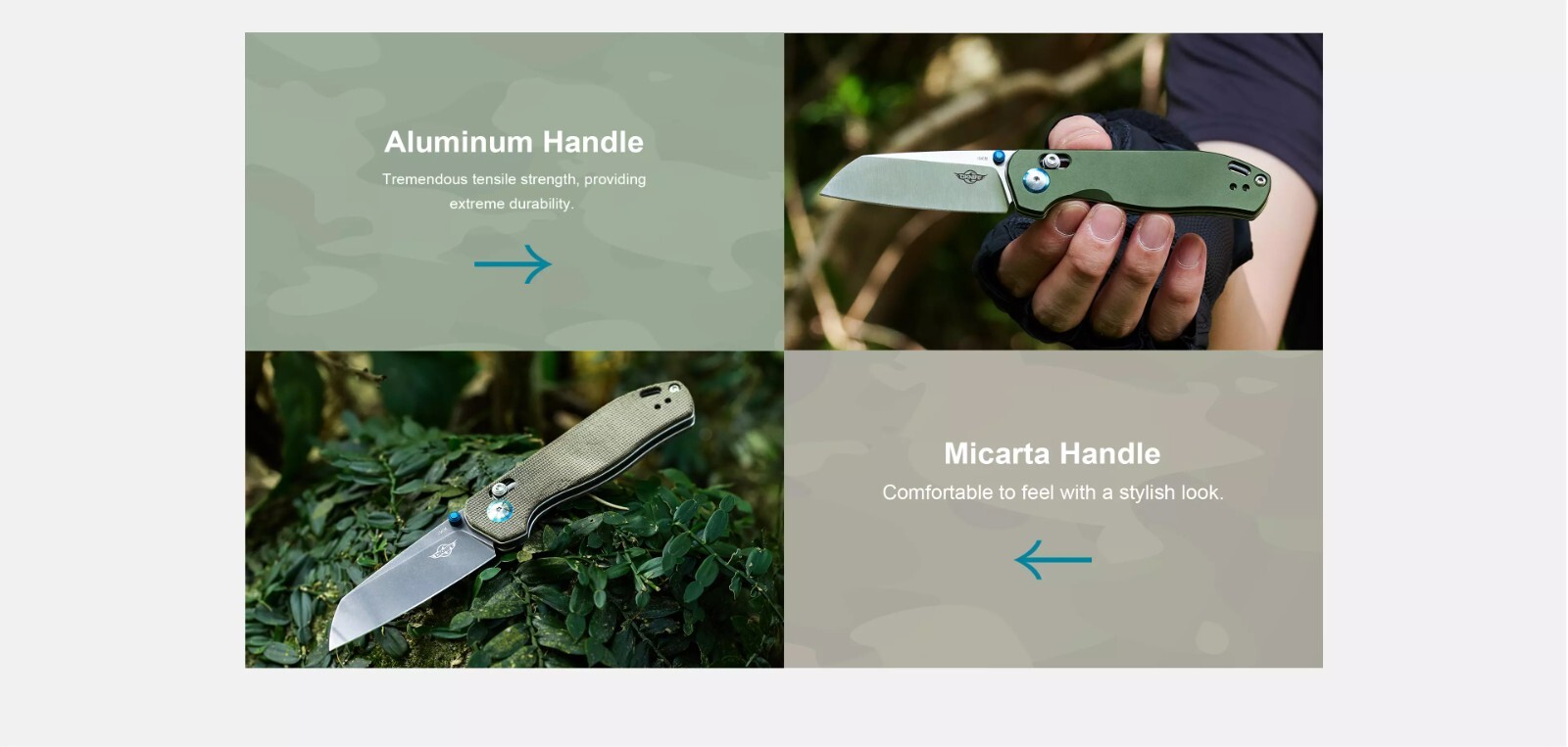Olight OKNIFE Rubato 2 Folding Knife, Aluminum Handle, 2.93″ Sheepsfoot Blade
