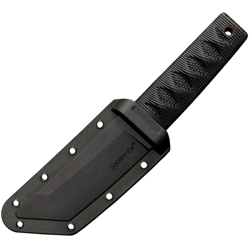 Cold Steel Kyoto I Black Kray-Ex 8Cr13MoV Tanto Fixed Blade Knife 17DA