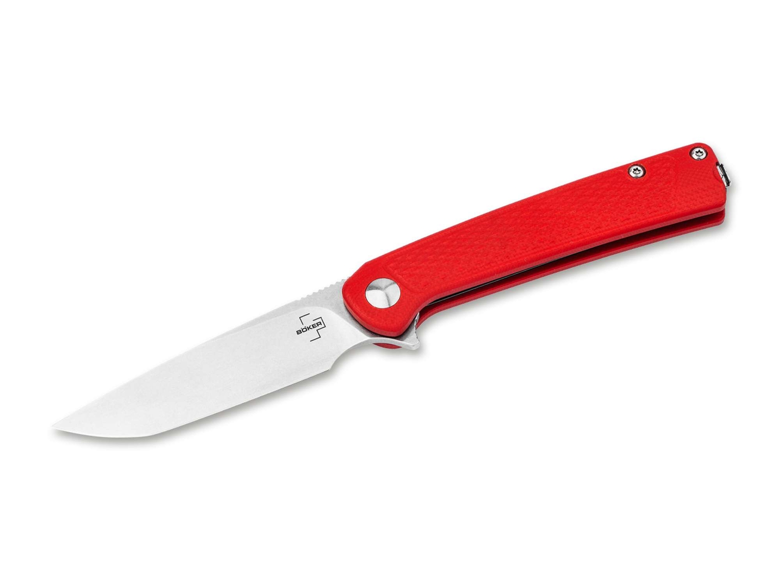 Boker Plus Fire Ant Red Pocket Knife 2.91″ Blade 4116 Tweezers EDC – 01BP0008