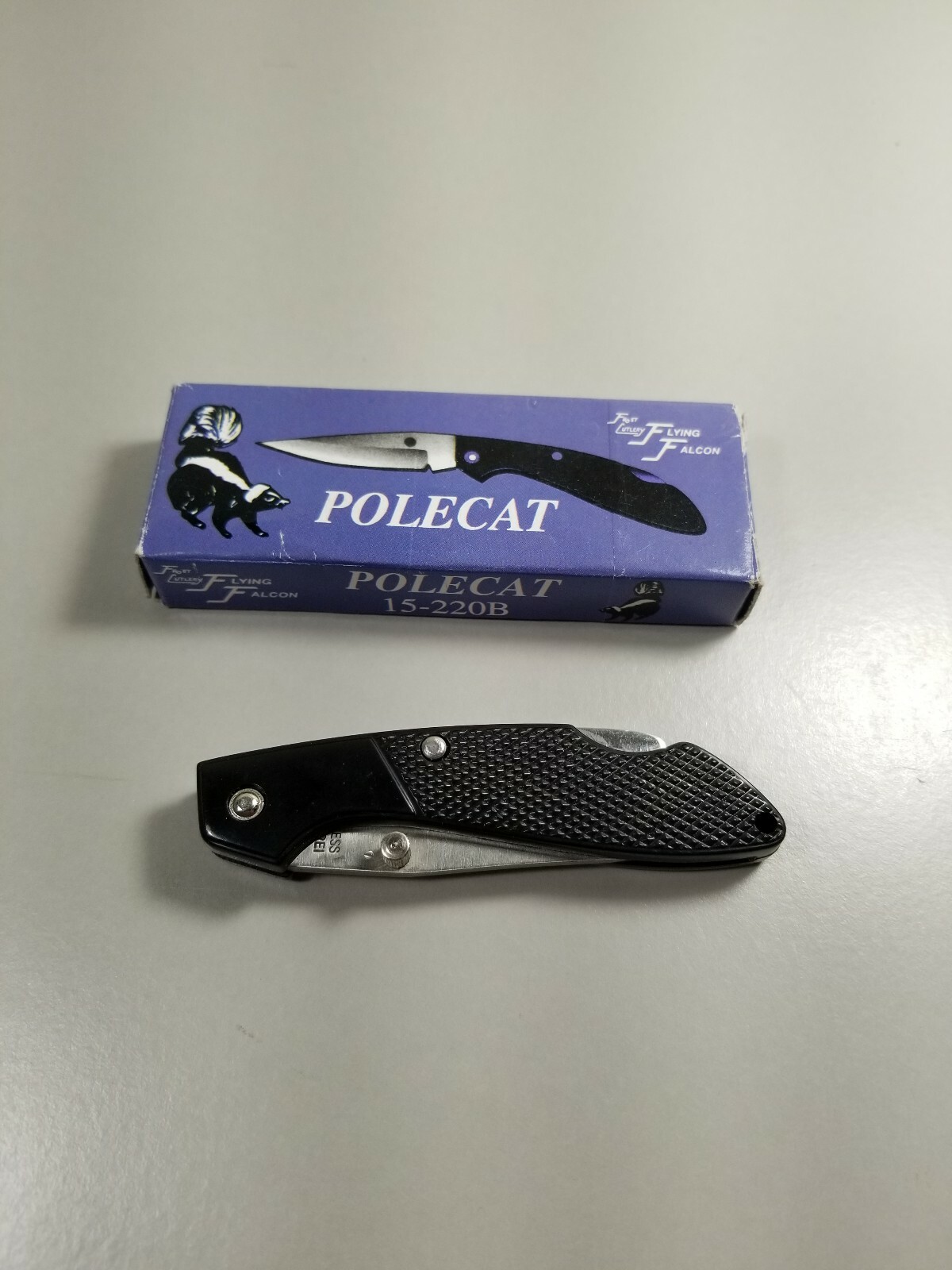 Polecat 3 1/4″ Closed Stainless Steel Blade Lockback