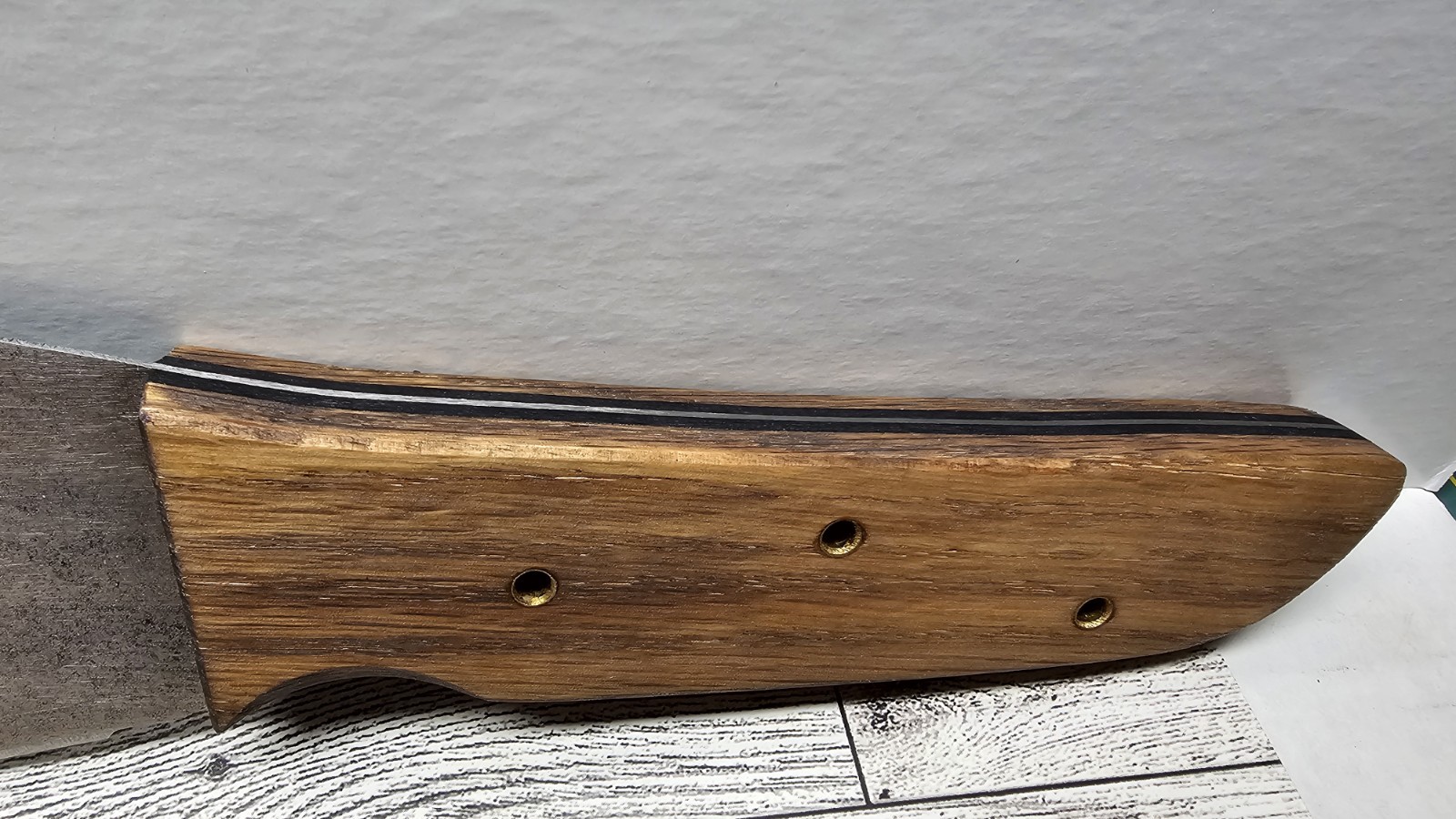 Custom Modified Tramontina Sugar Cane Machete Wood handle 11″ Blade