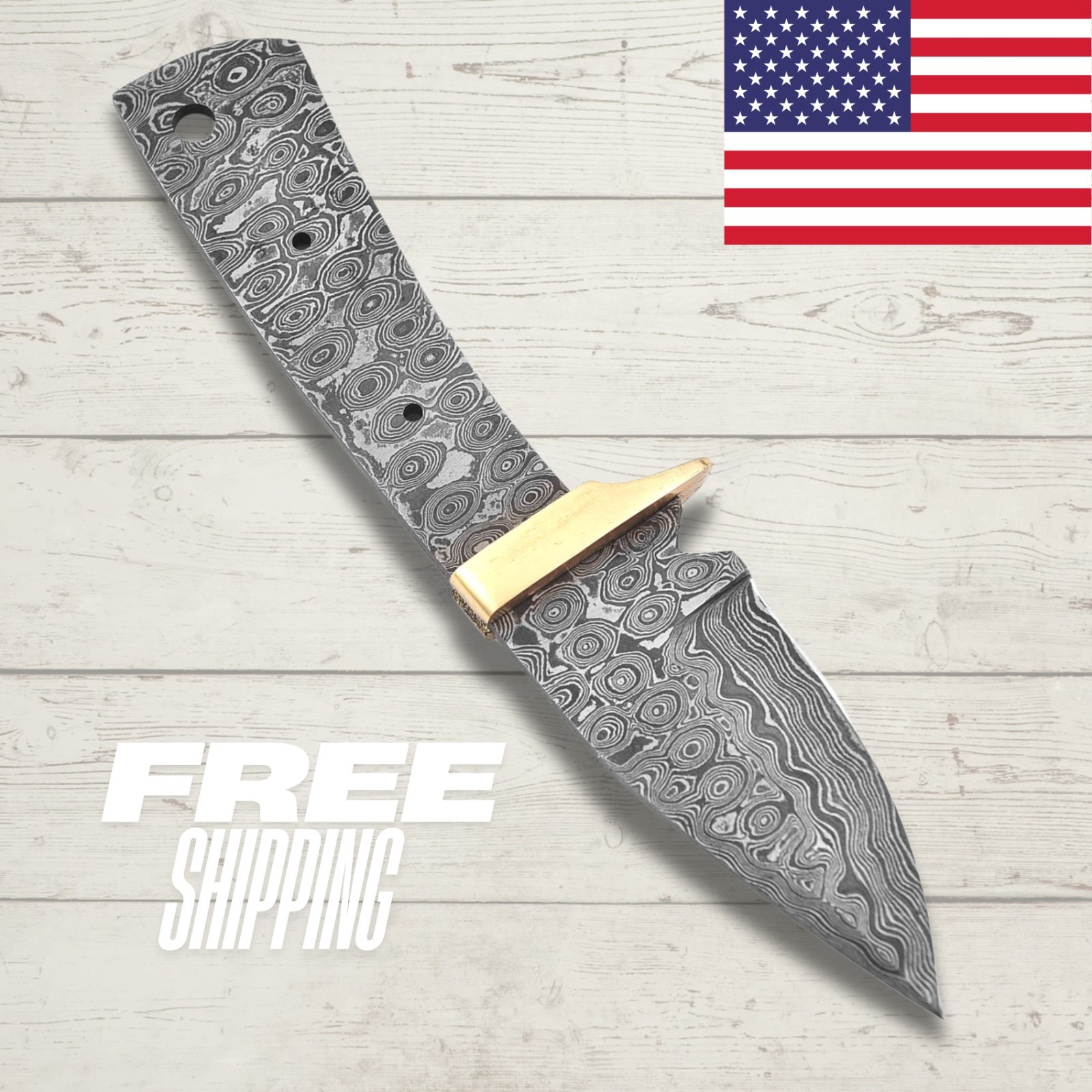 Lot of 10 Handmade Damascus Steel Hunting Knifemaking Skinner Blank Blade Knives