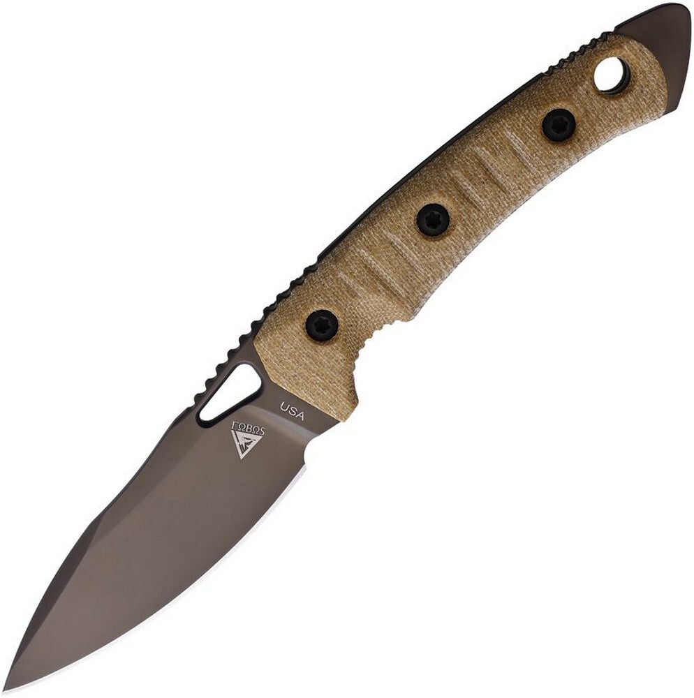 Fobos Knives Cacula Fixed Knife CPM S35VN Steel Blade Micarta Handle – FOB061