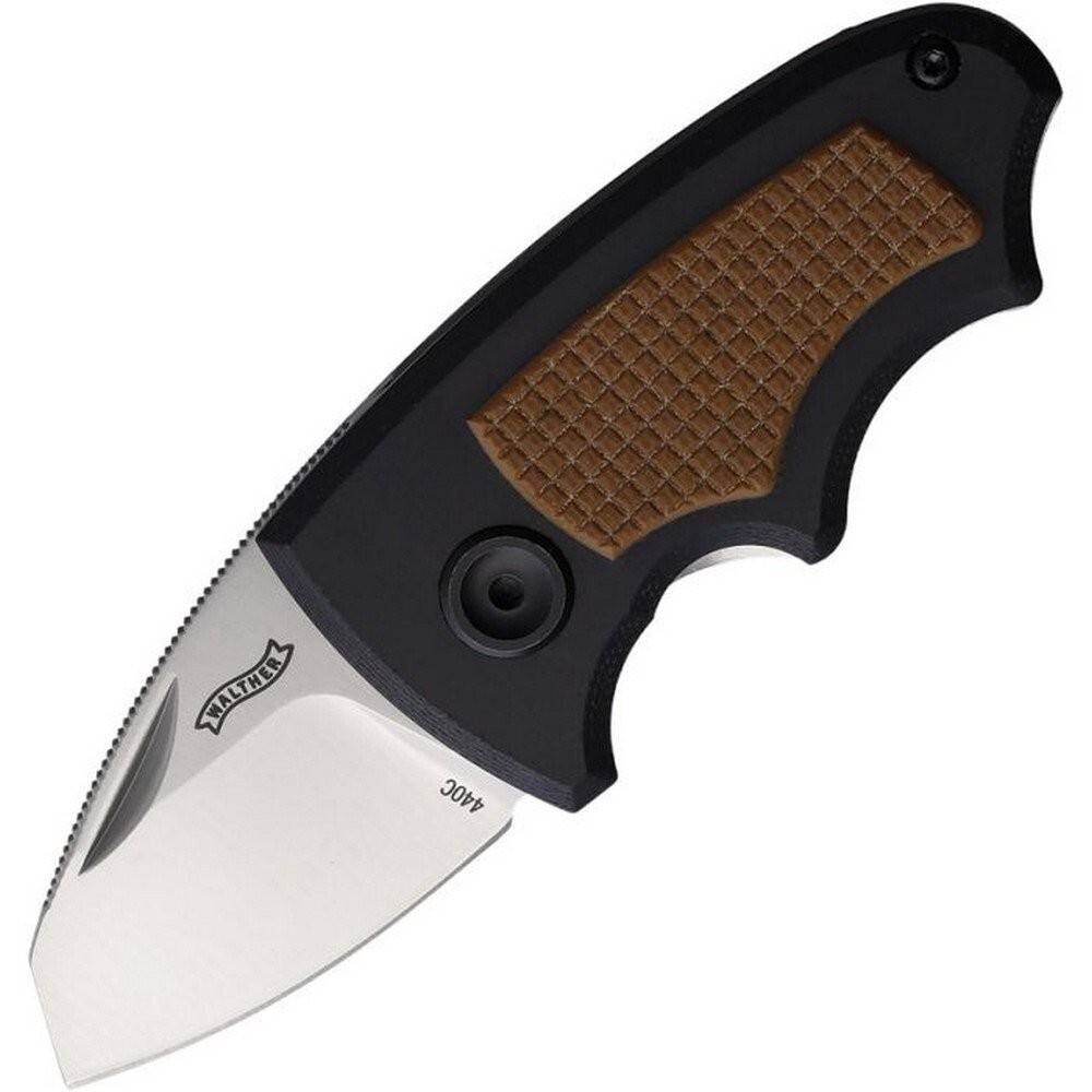Walther MK40 Linerlock Pocket Knife 440C Stainless Blade G10 Handle – 5.0855-US