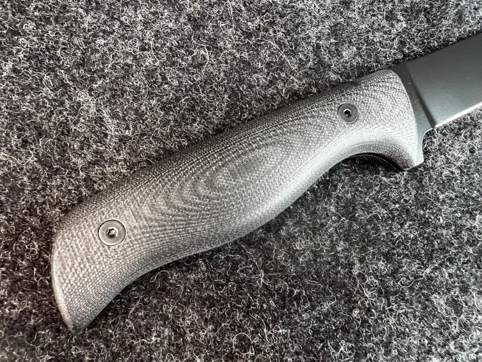 Leucadia Hamachi 8″ Filet, Blacked out, G-10 154CM 61 HRC (Cerakote disclosure)