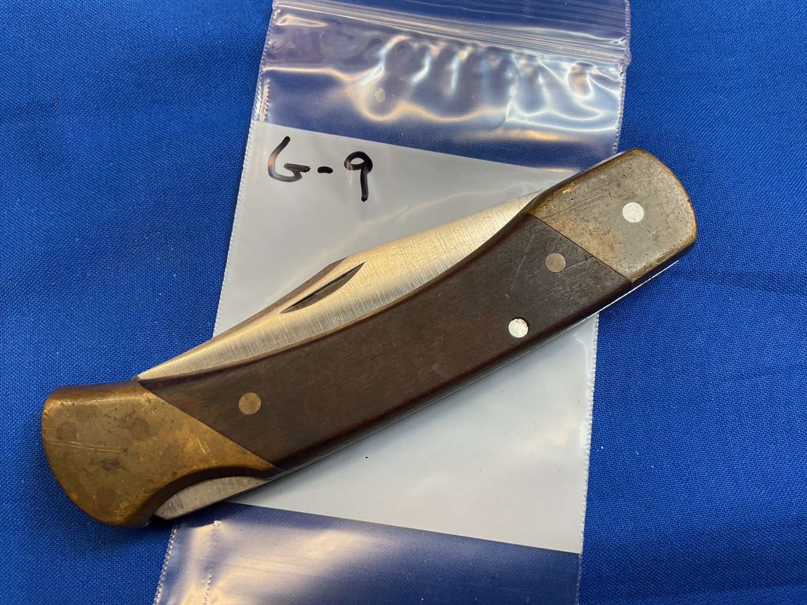 Schrade Old Timer Bear Paw LB7 Folding Pocket Knife USA