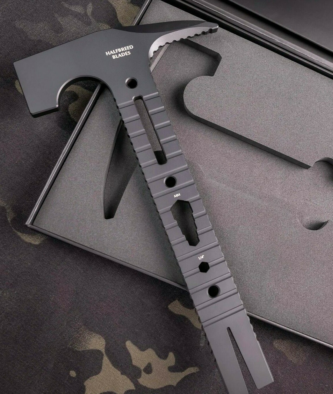 Halfbreed Blades Incident Response D2 Tool Steel One Piece Construction IRT01