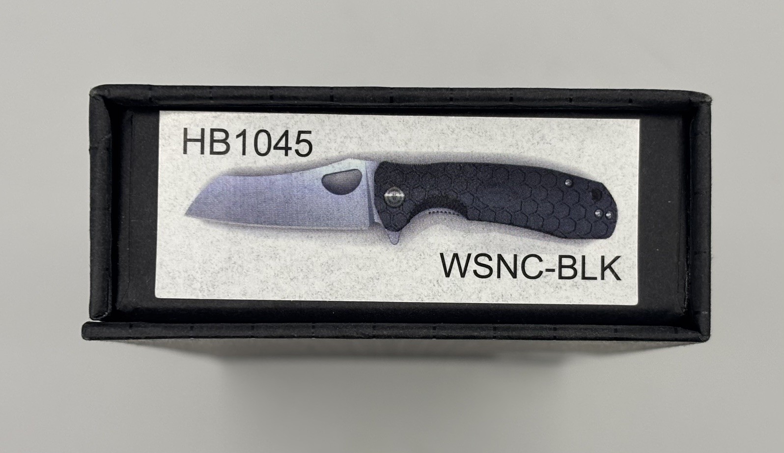 Honey-Badger HB1045 Small Wharncleaver Knife – 8Cr13MoV Steel New In Open Box
