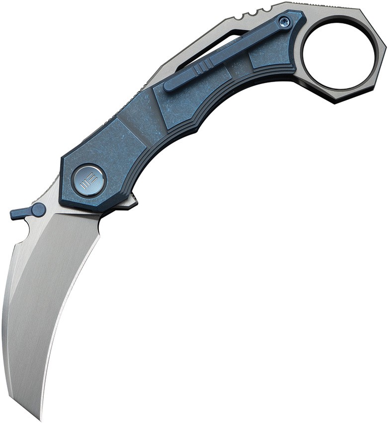 WE Knife Tayra Blue Sw WE24069-3 2.25″ M390 Titanium Folding