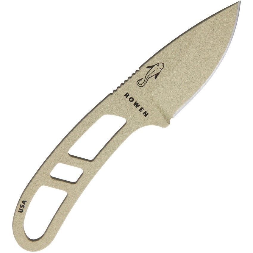 ESEE Candiru Series Tan ESCANDT 2.0″ Carbon Steel Plastic Fixed Blade