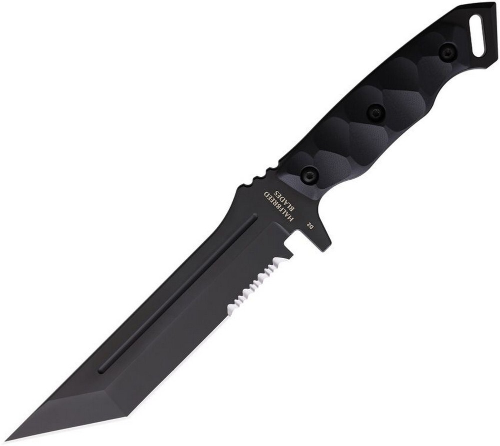 Halfbreed Blades Medium Infantry Fixed Knife K110 Steel Blade G10 – MIK-05PS-BLK