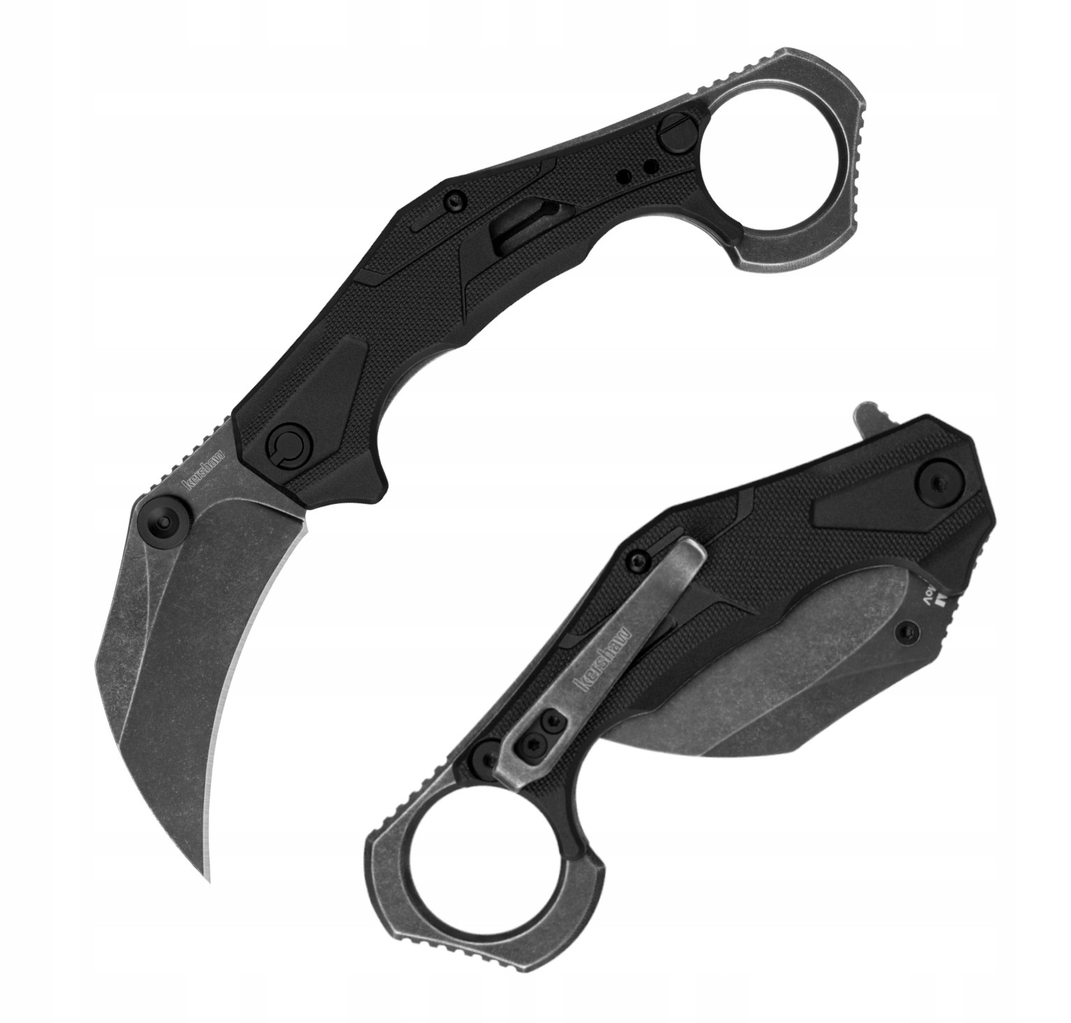 Kershaw Outlier 2064 tactical bushcraft claw survival karambit knife