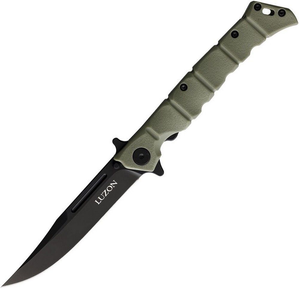 Cold Steel Medium Luzon Linerlock Folding Knife 4″ GFN Handle CS-20NQL-ODBK-BRK