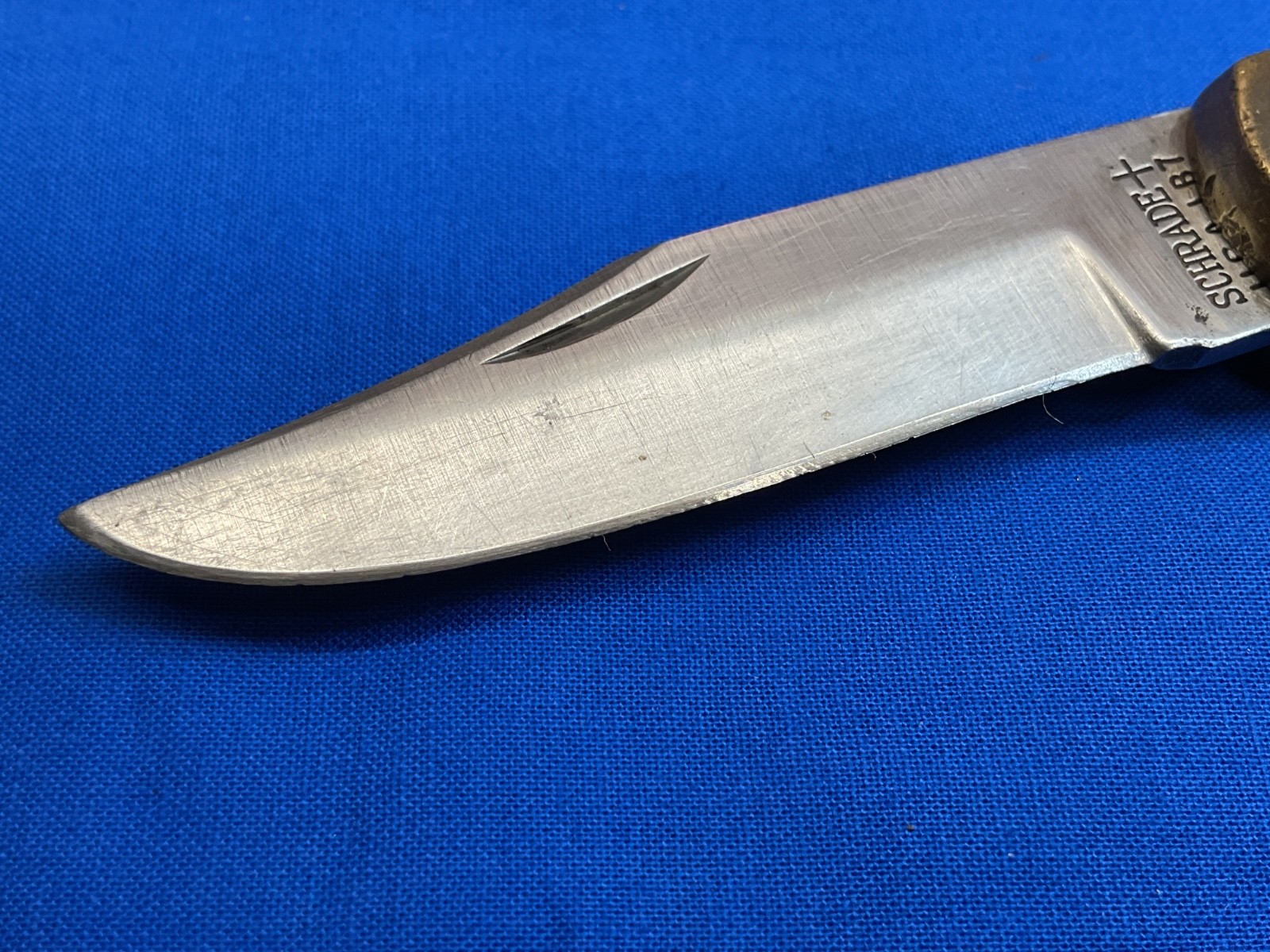 Schrade Old Timer Bear Paw LB7 Folding Pocket Knife USA