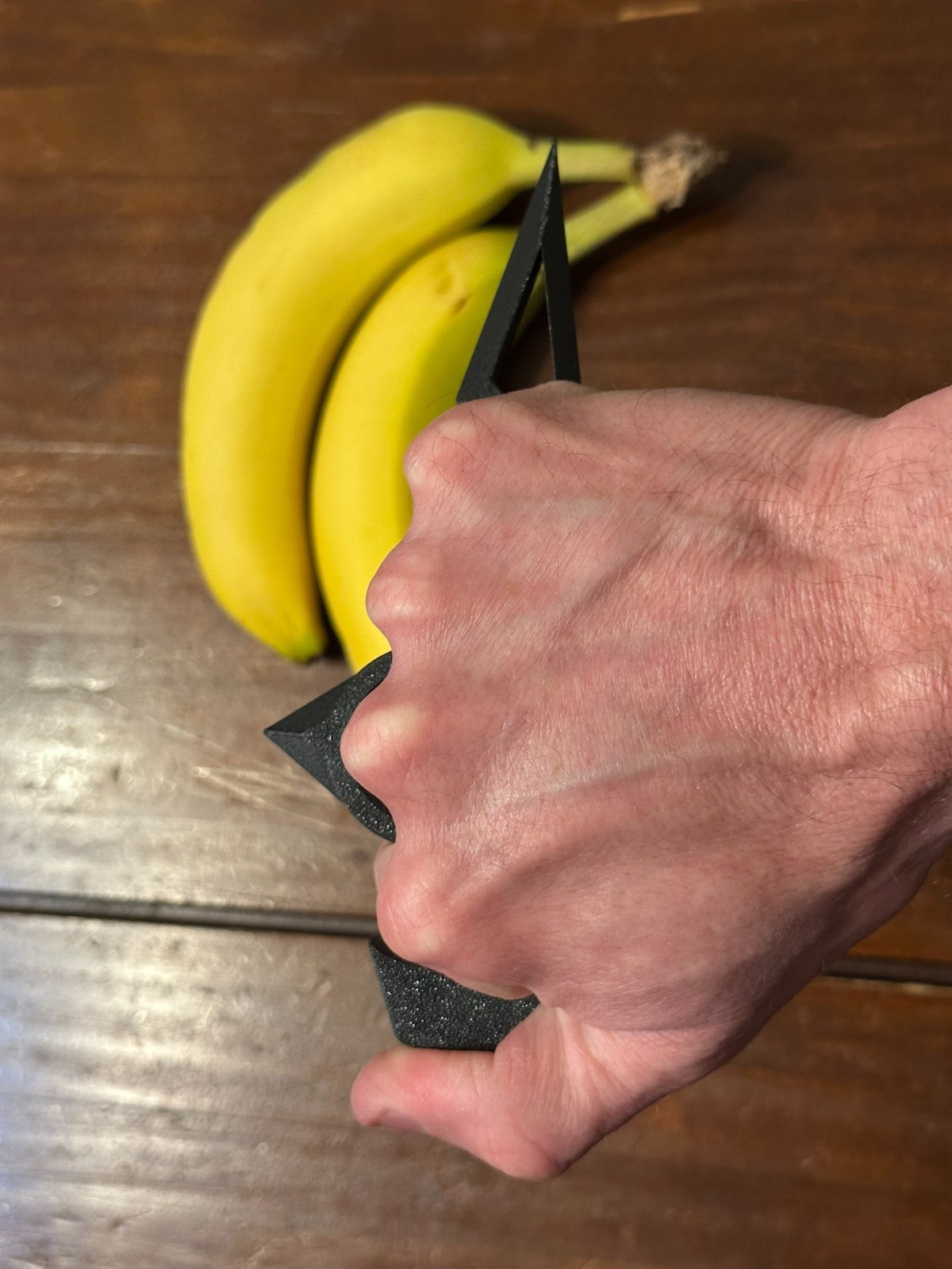 Carbon Fiber Hand Spike – Non Metal – Undetectable Self Defense Knife – Medium