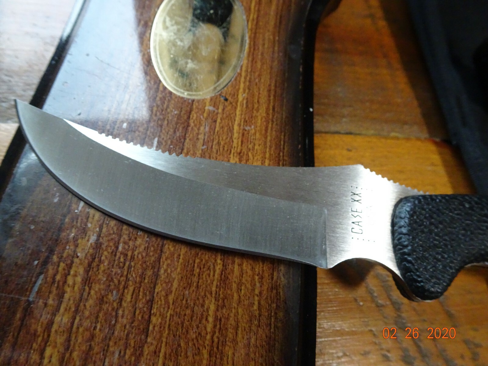 CASE XX 8.5″ RIDGEBACK HUNTER ZYTEL HANDLE TRU-SHARP STAINLESS BLADE CA362 NY SH