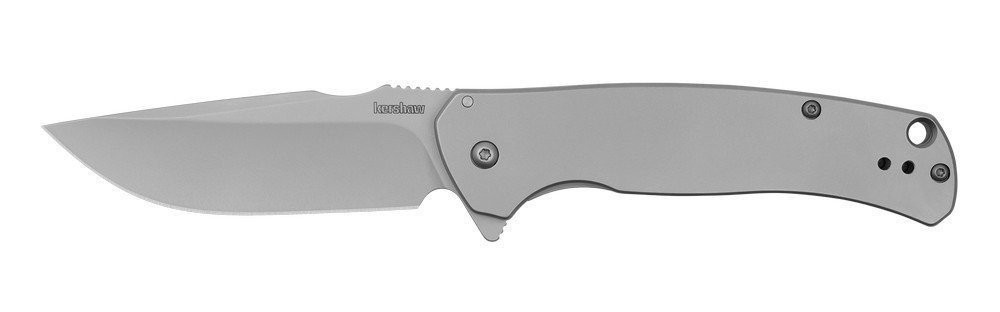Kershaw Scour Folding Knife 3.3″ 8Cr13MoV Silver Stainless Steel Handle – 1416
