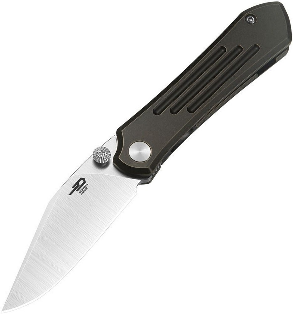 Bestech Knives Icarus Titanium Handle 2.65″ M390 Blade Folding Knife – BT2302A