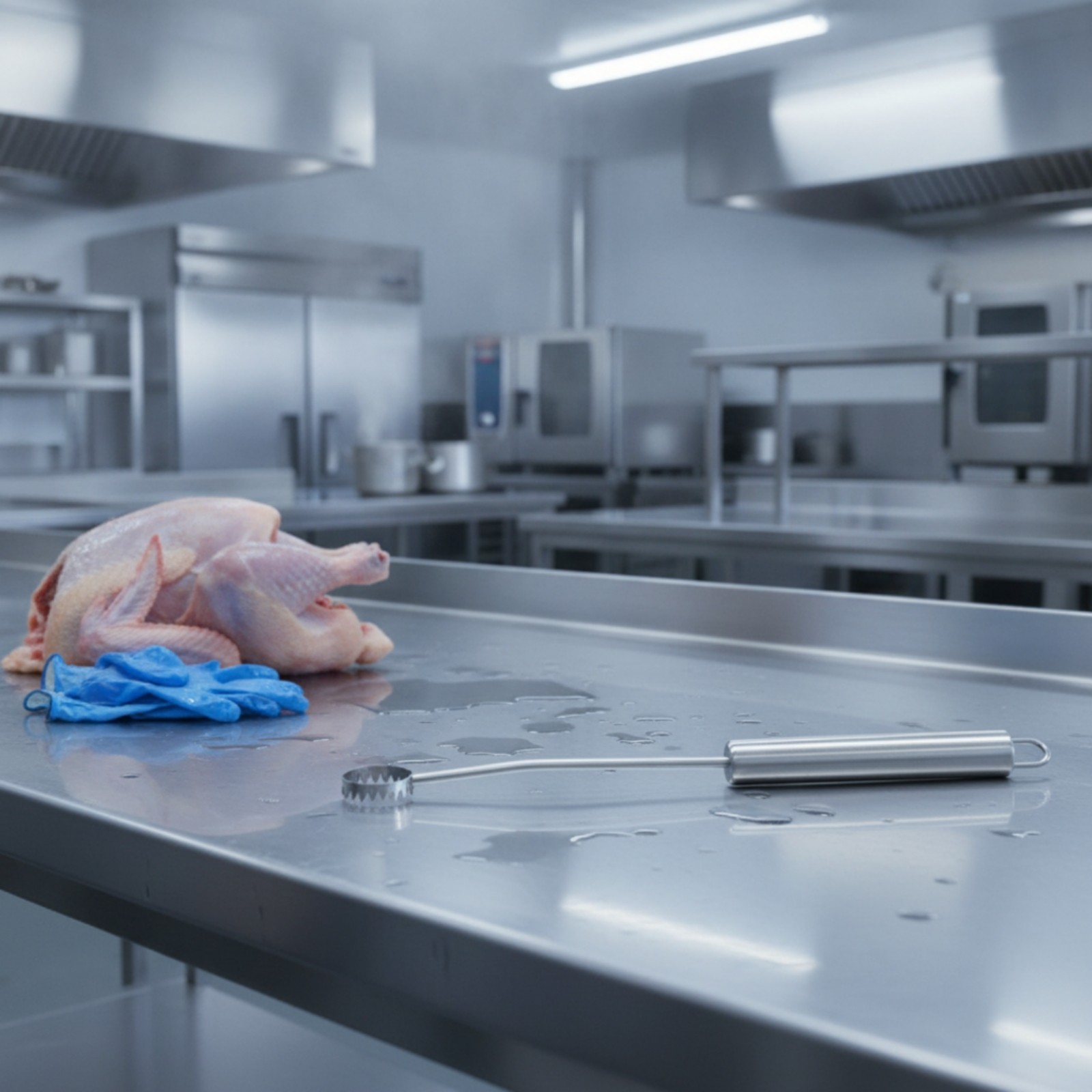 Fowl Lung Remover Ergonomic Fowl Lung Easy to Clean for Butchers