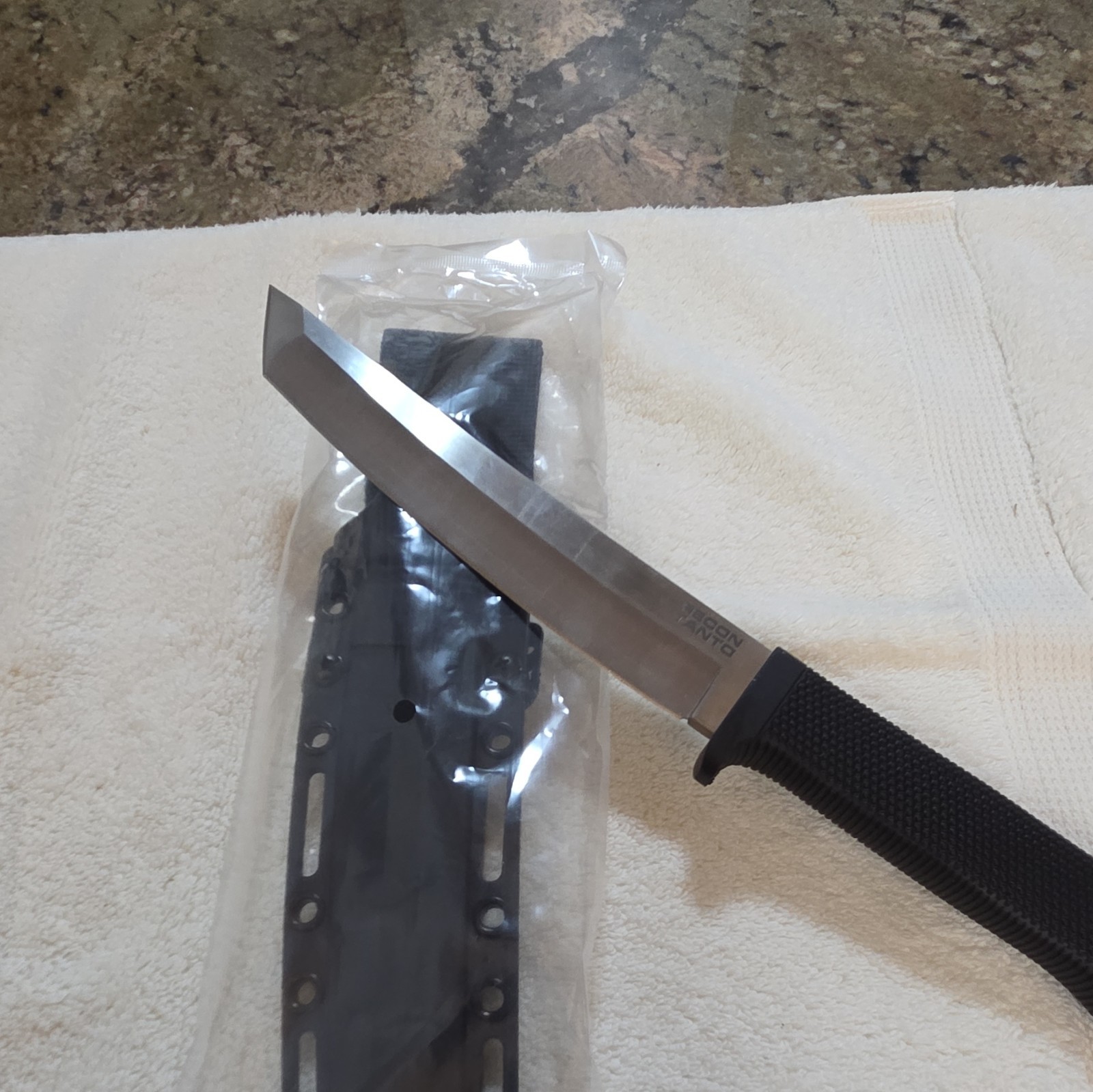 Cold Steel Recon Tanto 7in VG-10 San Mai Straight Edge Knife w/ Sheath