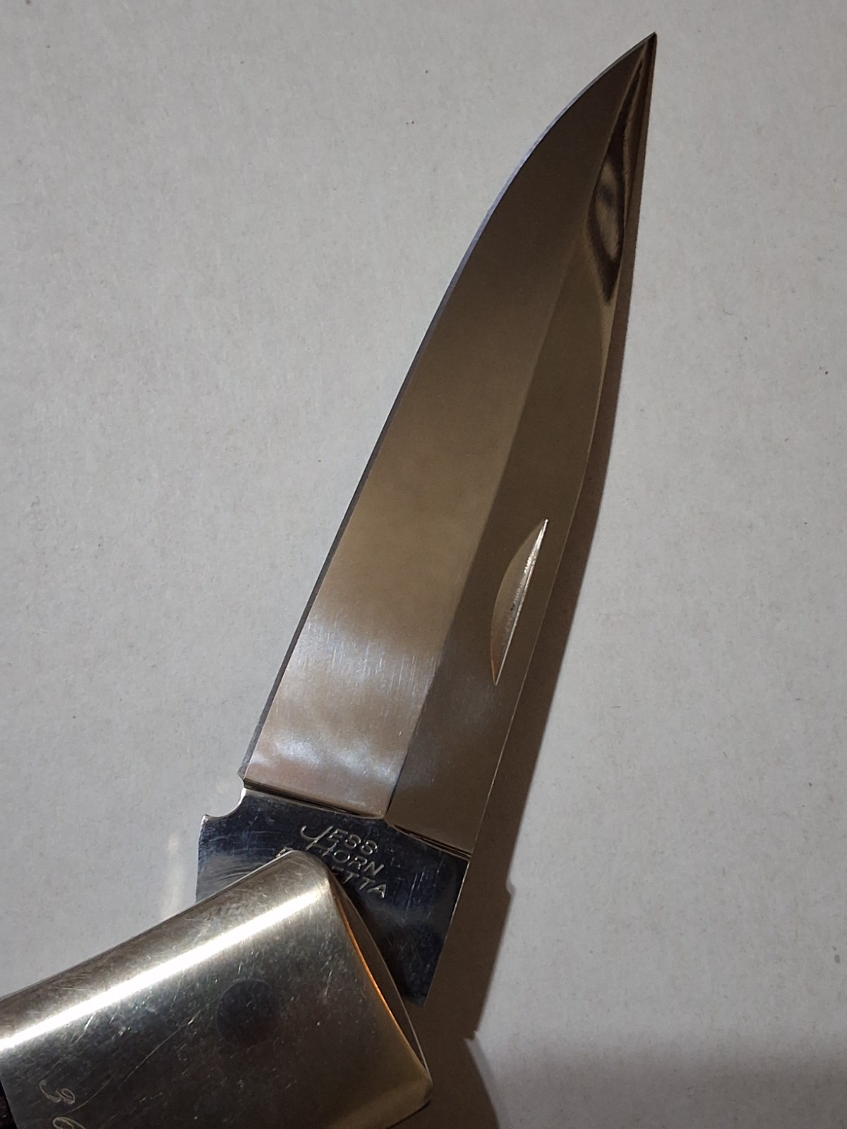 Jess Horn for Beretta Custom Series Limited Numbered Knife Moki Japan #363 NICE