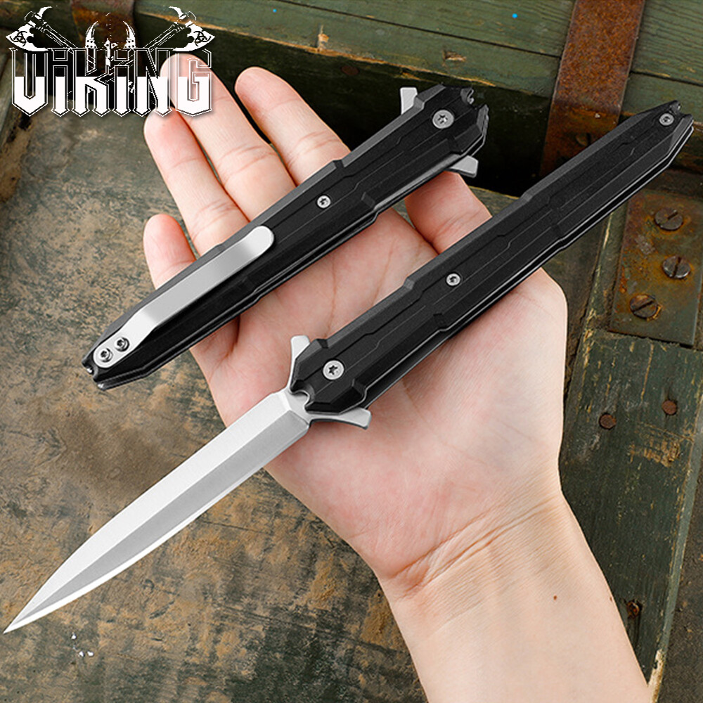 EDC Survival Pocket Knife Tactical Folding Knives Spring Assisted Folding Knife