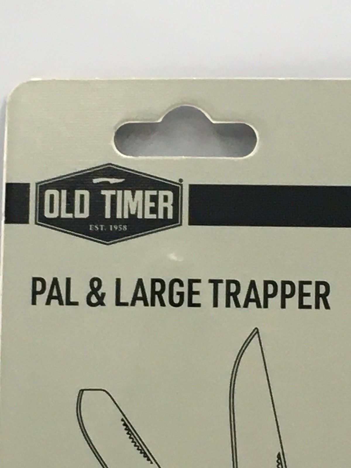 Old Timer OTCOM1CPW 2.2″ Pal & 3.3″ Large Trapper 2 Piece Combo Pocket Knife