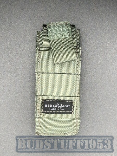 Benchmade Molle Pouch / Sheath – Foliage Green – Knife Accessory – Snap Closure