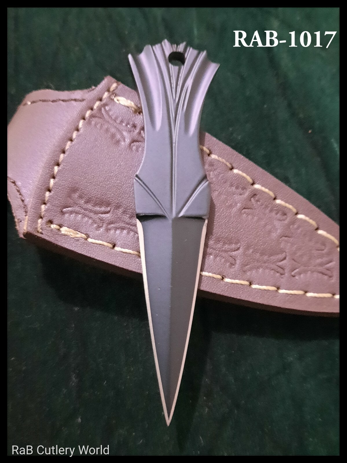 4.0″ RAB Handmade Integral Miniature / Neck / Pocket / EDC D2 Tool Steel Knife